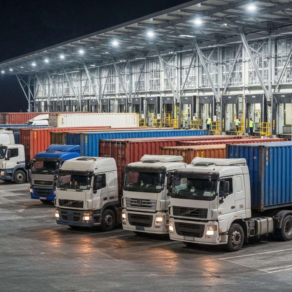 Logistics background